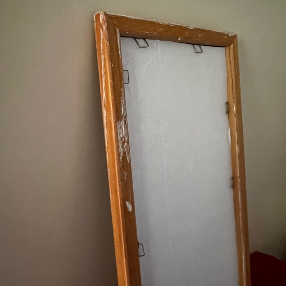 Vintage Wood Framed New Mothers Schedule Wall Art - Picture 7 of 16